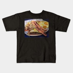 WAffle House Breakfast Kids T-Shirt